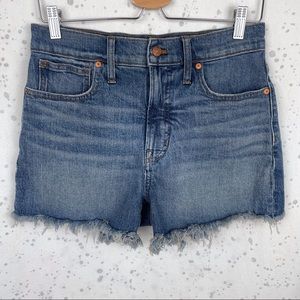 Madewell The Perfect Jean Short Rayburn Wash 28